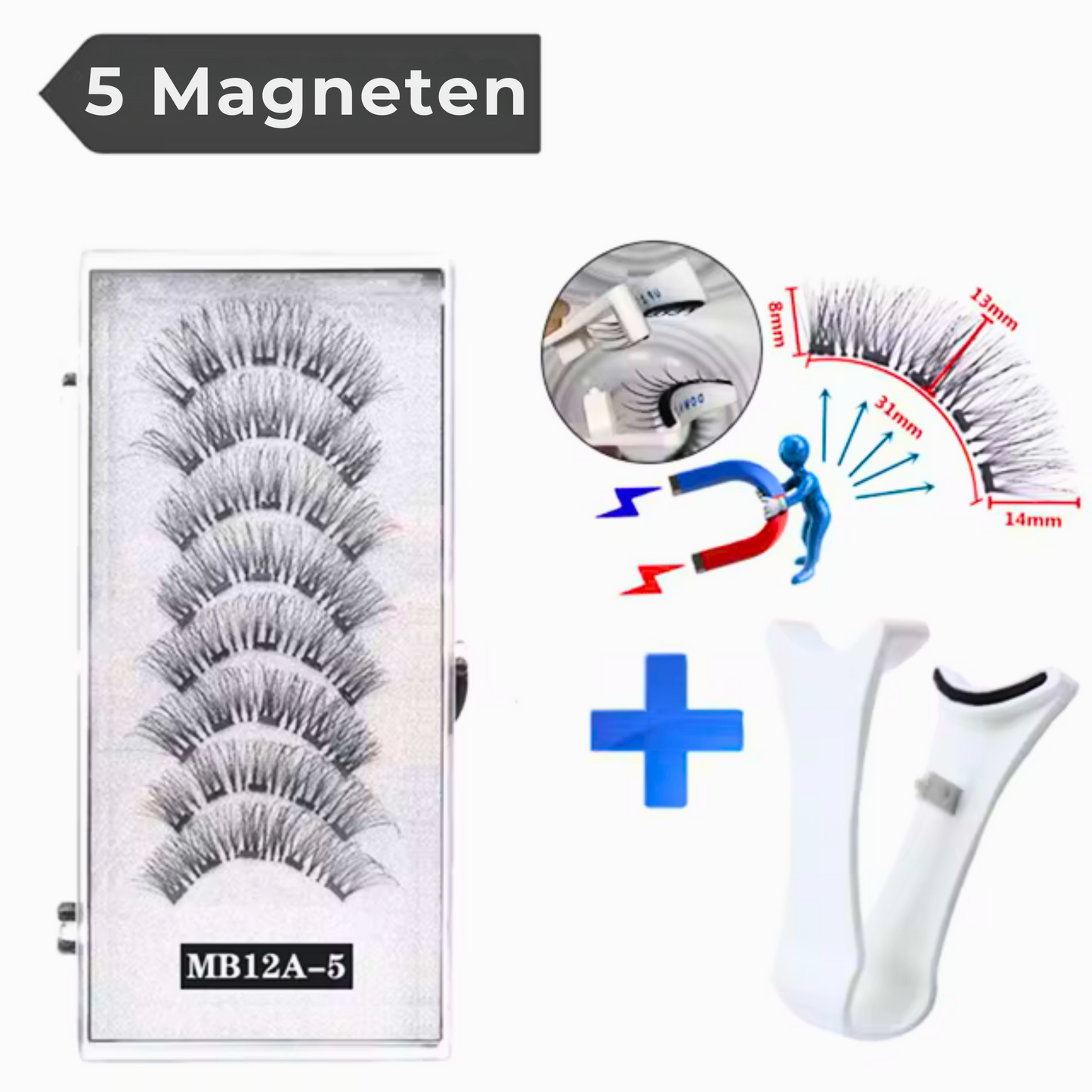 Magic Lashes - kein Kleber, nur Magneten