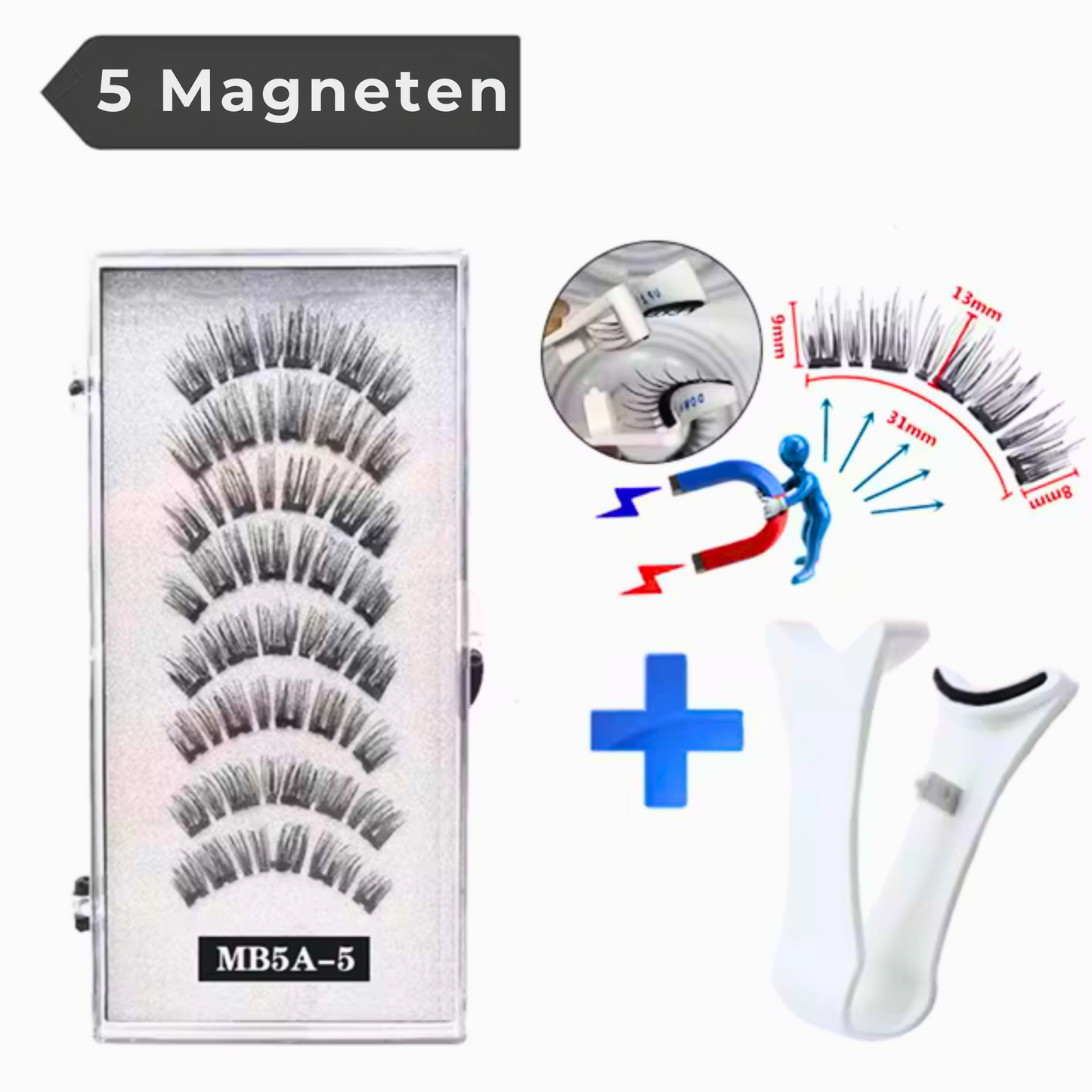 Magic Lashes - kein Kleber, nur Magneten