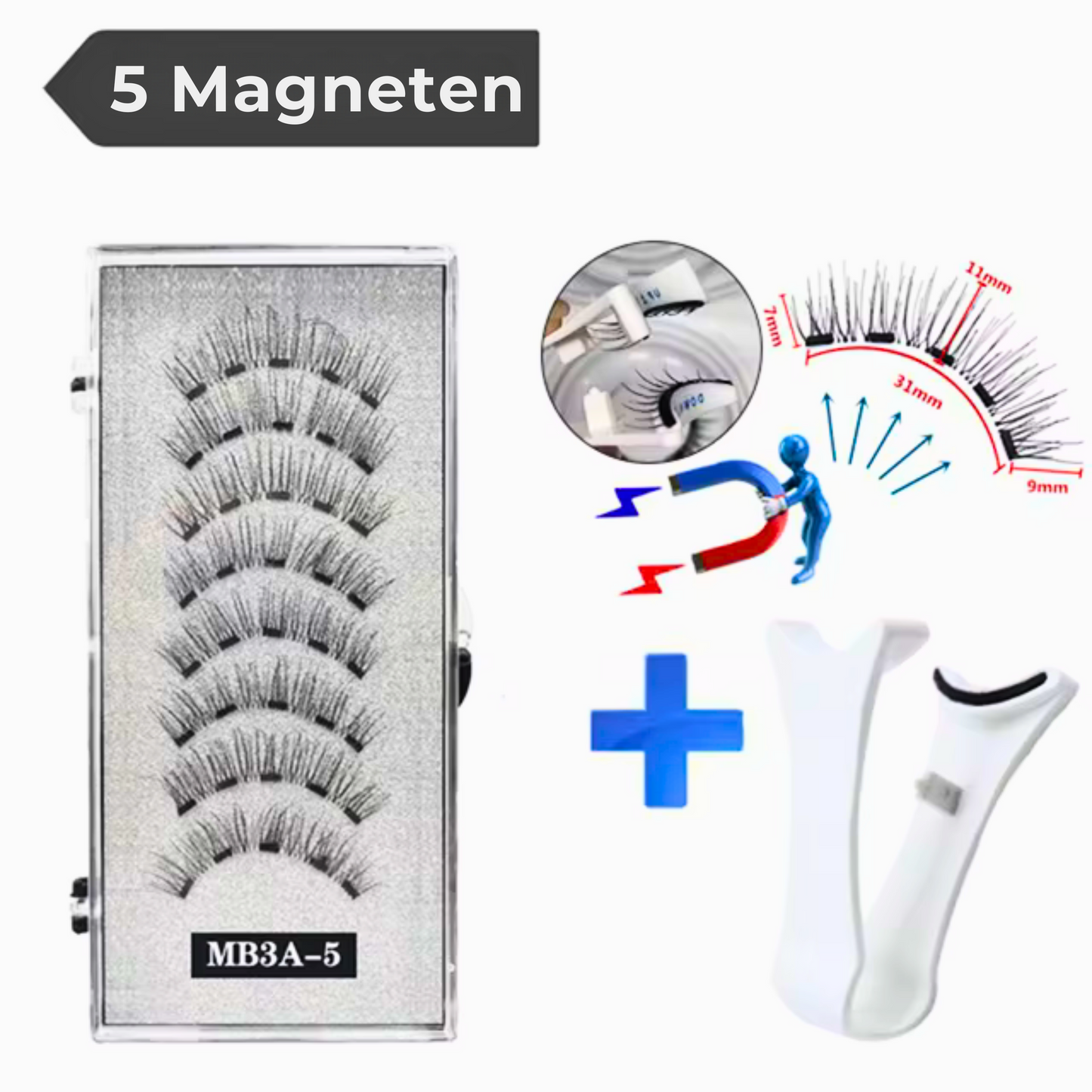 Magic Lashes - kein Kleber, nur Magneten