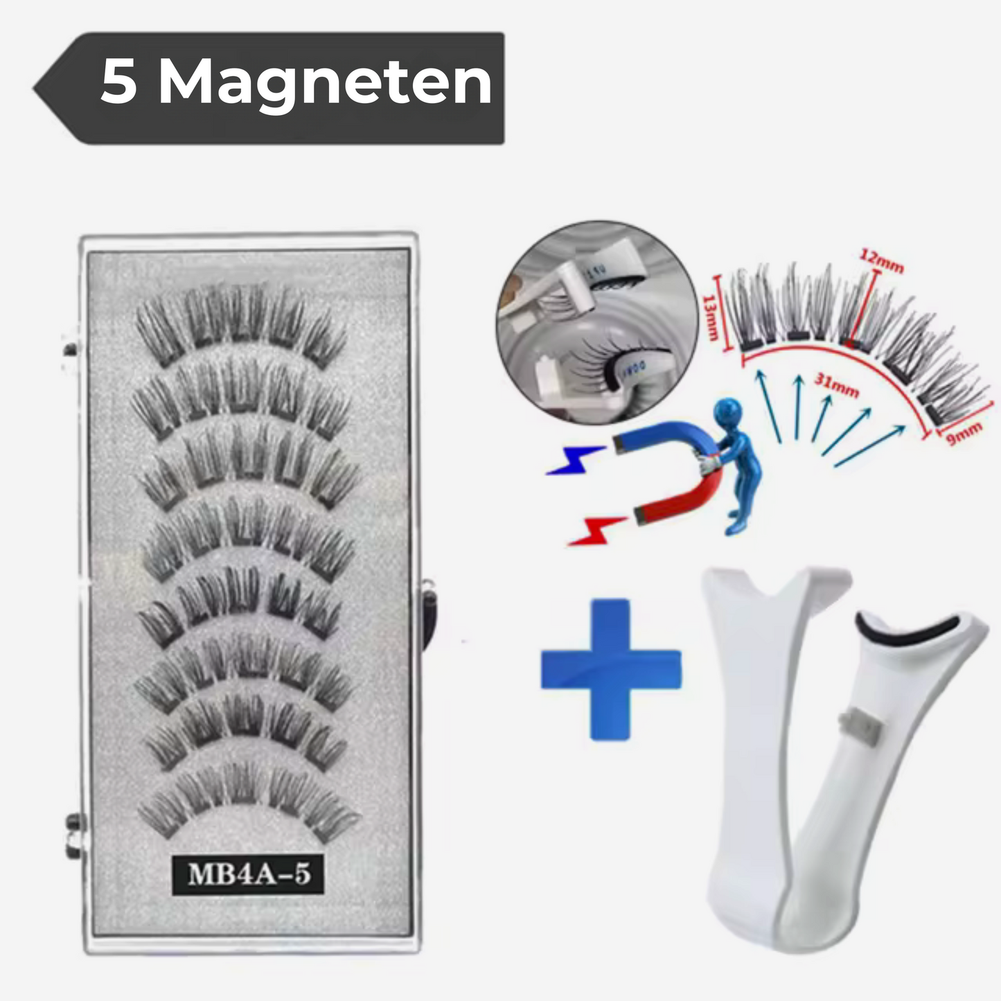 Magic Lashes - kein Kleber, nur Magneten